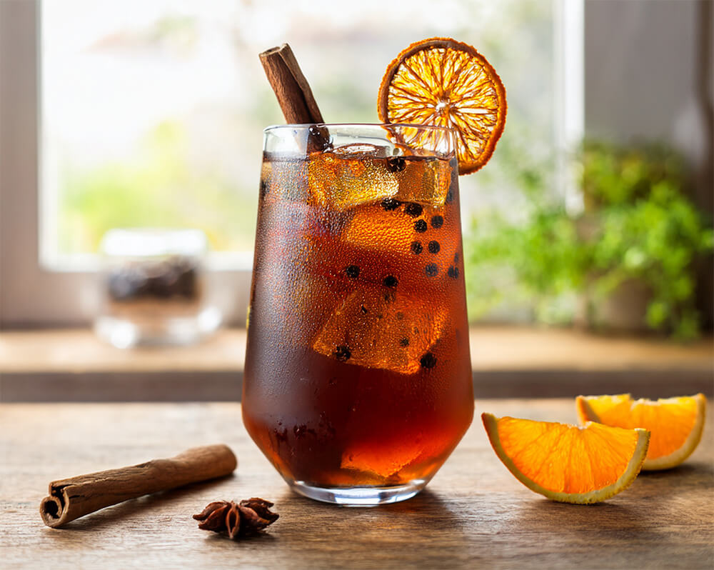Chai tonic z pomarańczą i anyżem