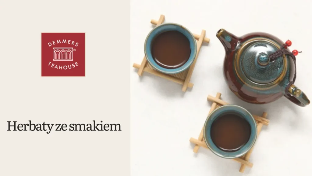 Oferta B2B Demmers Teahouse, herbaty premium dla restauracji